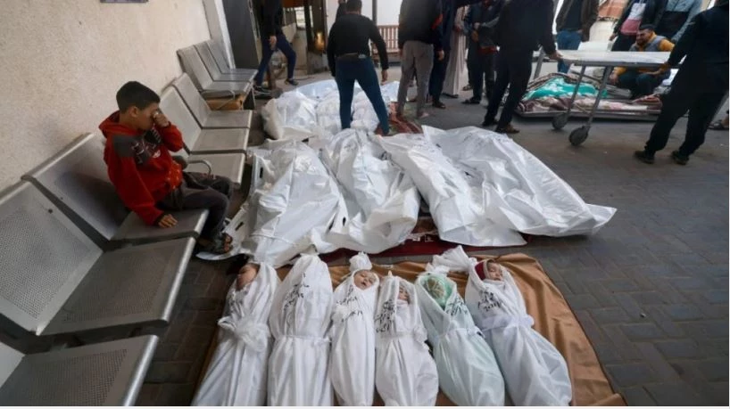 Dozens die in Israeli strikes on central and southern Gaza
