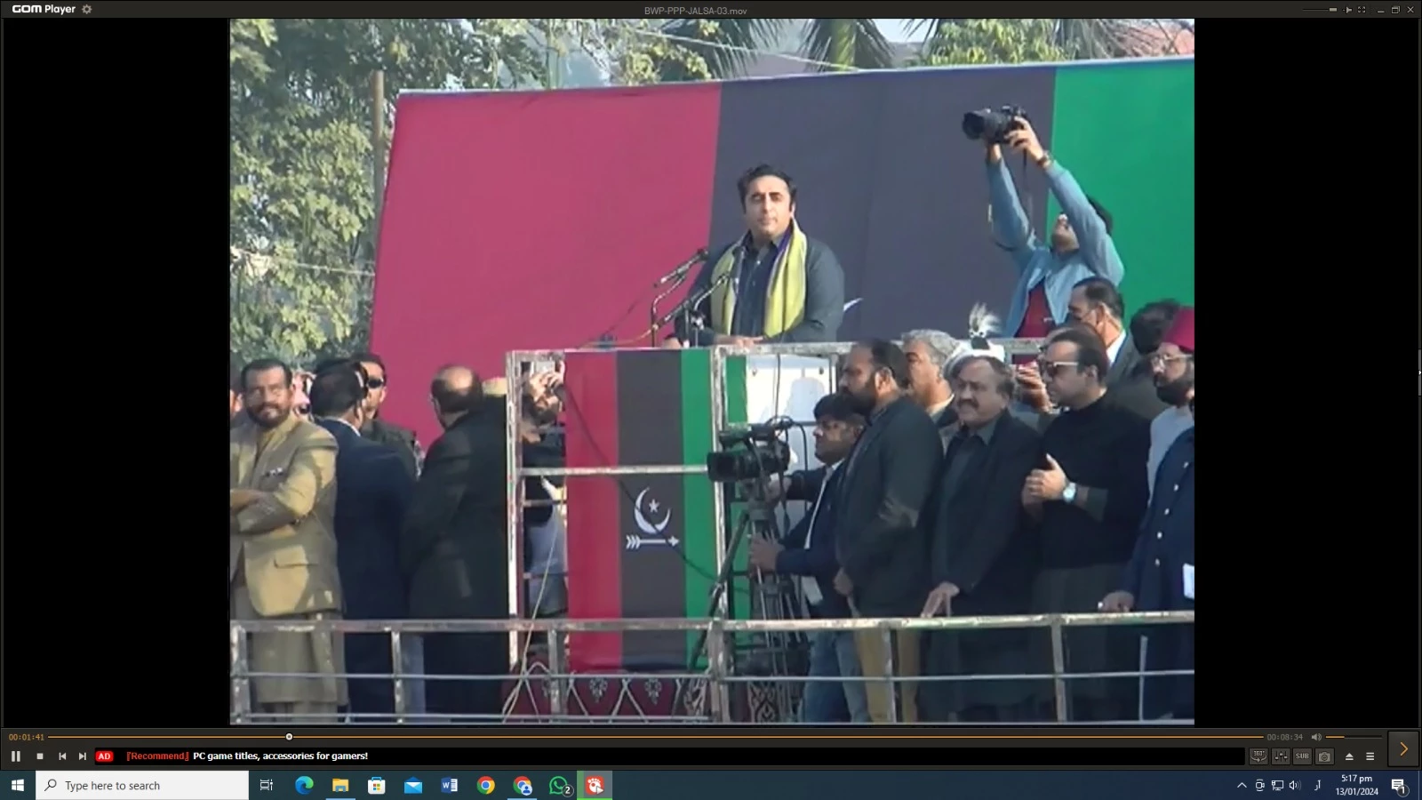 Bilawal vows to build three million houses for homeless