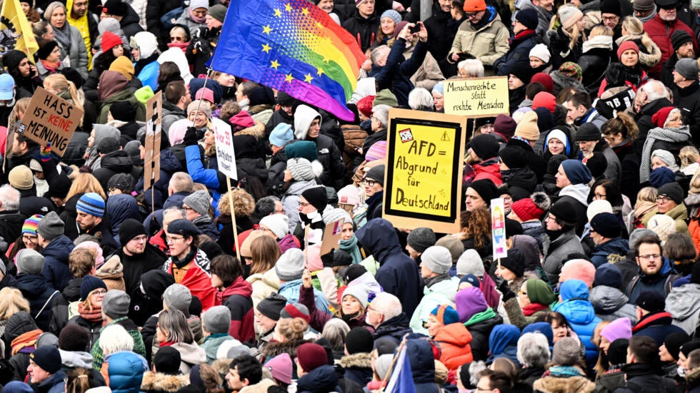 Over 100,000 in German protests against far-right AfD