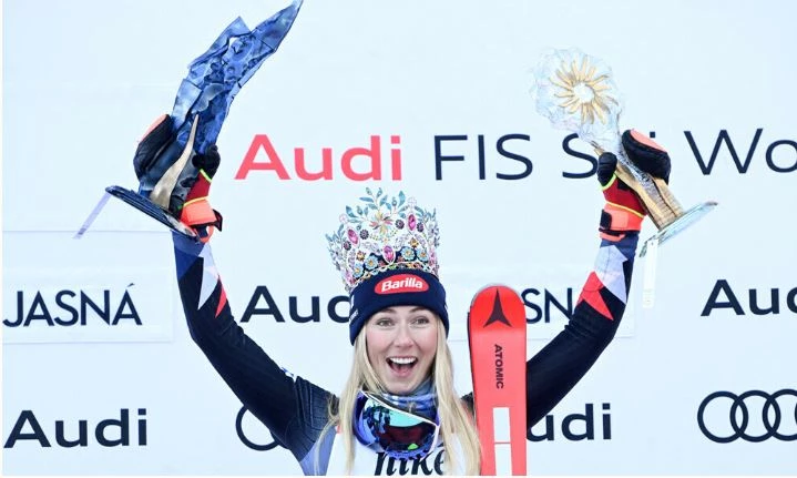 Shiffrin wins Jasna slalom for 95th World Cup victory