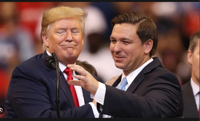 Trump closes in on Republican presidential nomination as DeSantis quits