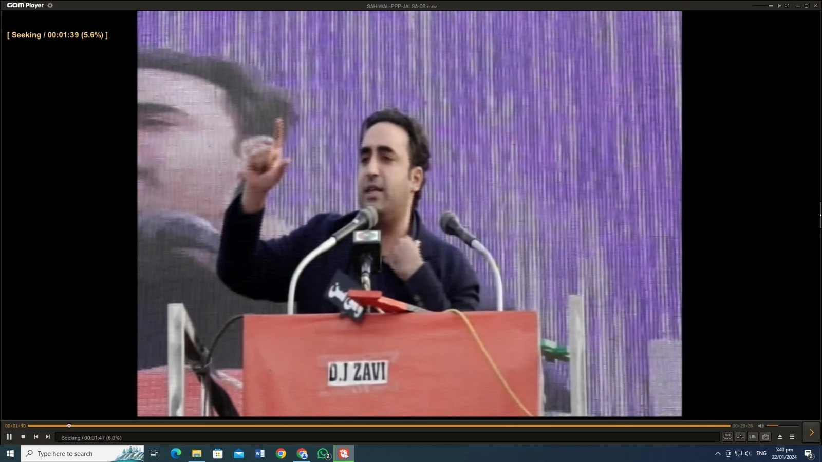 Bilawal pledges to tackle economic crisis and unite a divided nation