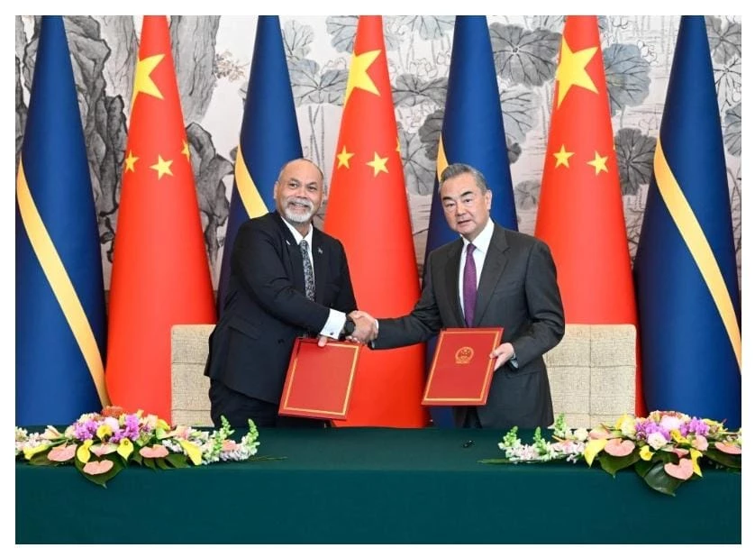 China, Nauru to resume bilateral diplomatic relations