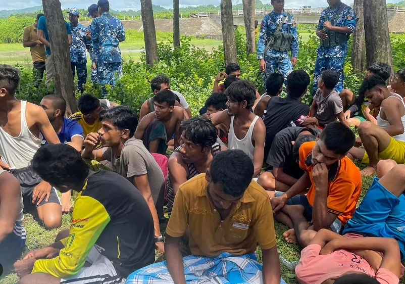 Over 110 Rohingya arrested in southern Myanmar