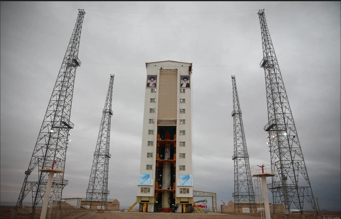 Iran launches three satellites into orbit