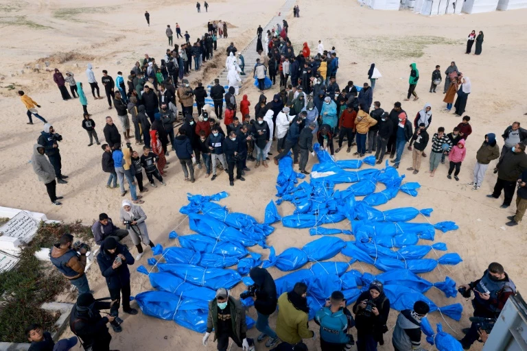 Gaza officials say Israel returns dozens of exhumed bodies
