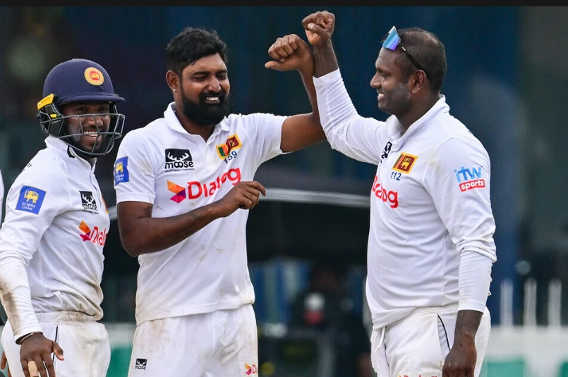 Sri Lanka celebrate 10-wicket Test win against Afghanistan