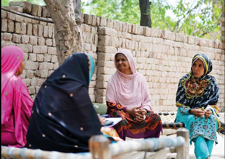 Women barred from voting by their husbands