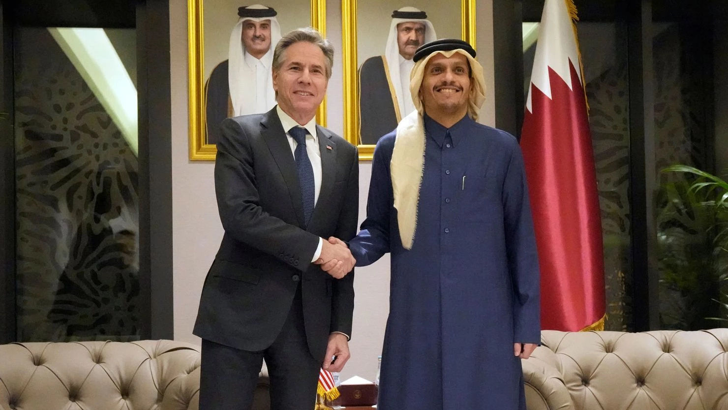 Qatar says Hamas 'positive' on deal, Blinken to raise with Israel