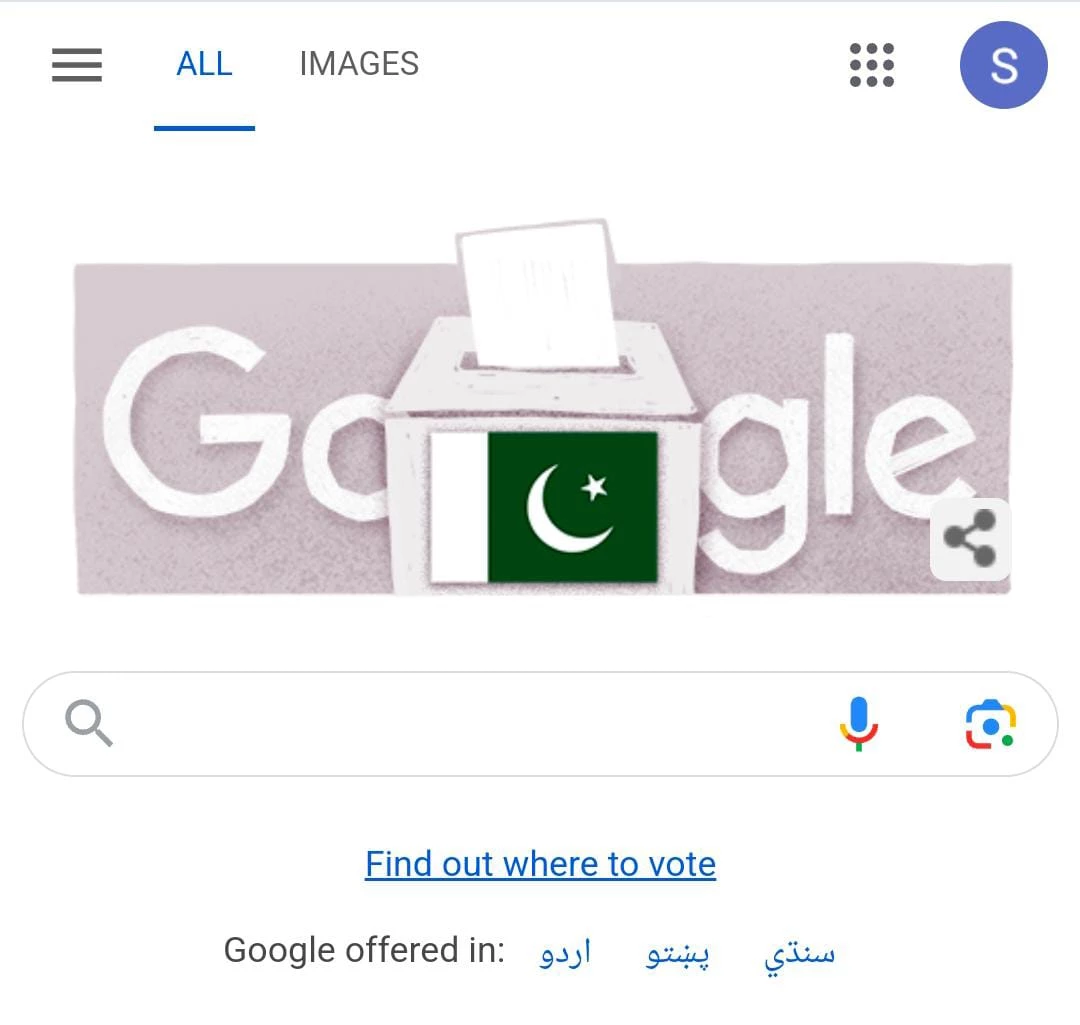 Google celebrates Pakistan's general elections with special doodle