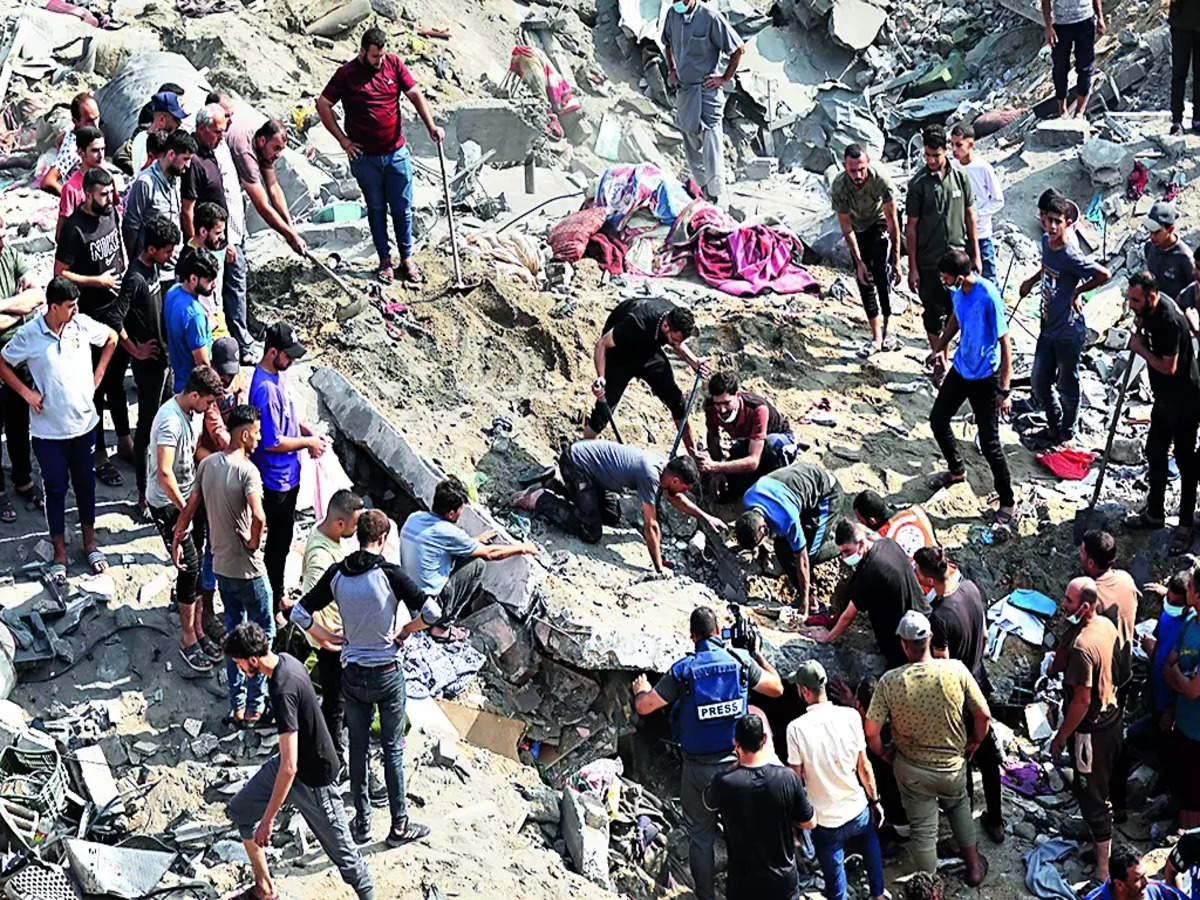 Health ministry in Hamas-run Gaza says war death toll at 27,708