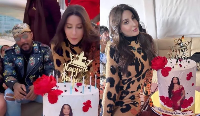 Nora Fatehi grooves on luxury yacht while celebrating birthday