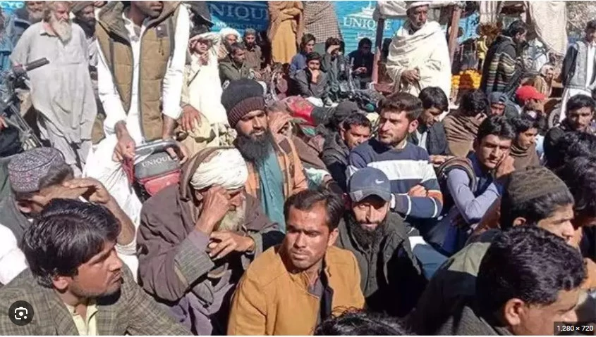 Political parties’ workers protest ‘rigging’ in elections in Balochistan cities