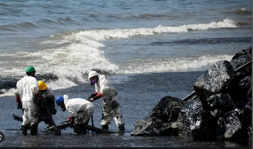 Two vessels involved in Trinidad oil spill