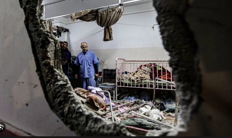 Fears grow for crucial Gaza hospital after Israeli raid