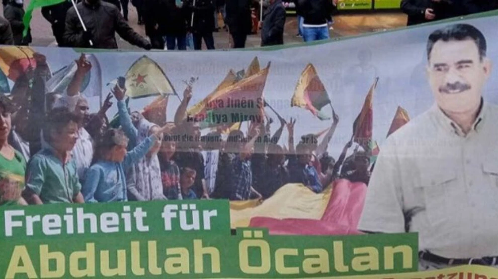 Kurds march in German city of Cologne to demand Ocalan's freedom