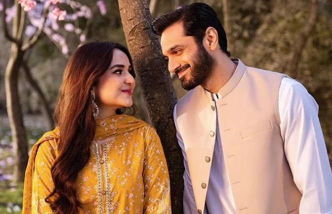 Yumna and Wahaj's intense gaze weaves fairytale of love