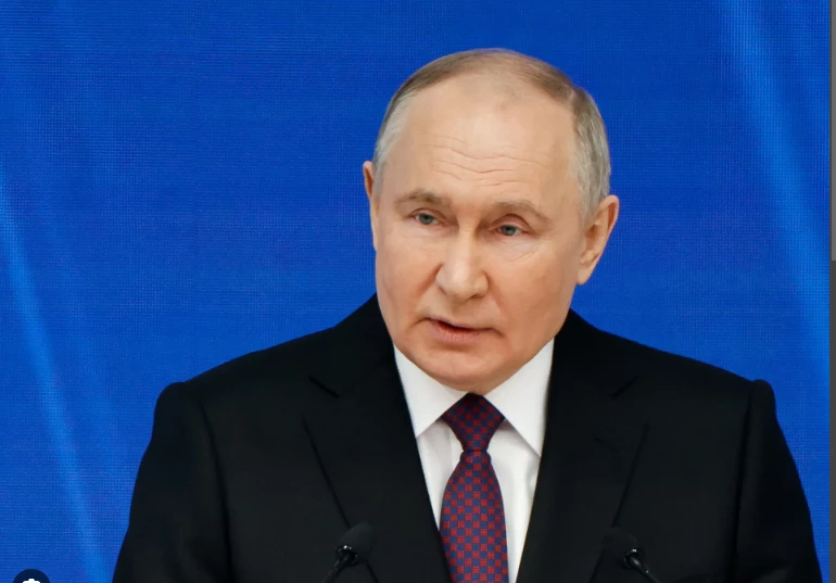 Putin warns West of nuclear war risk
