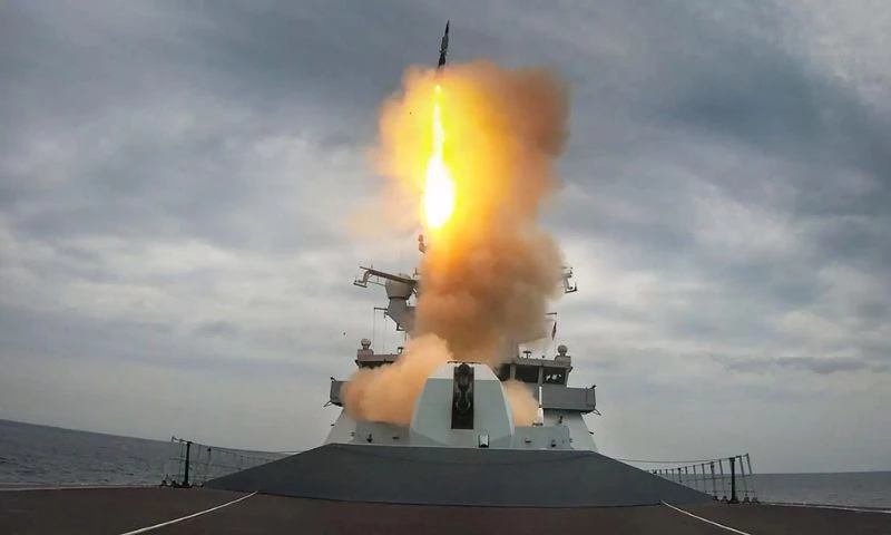 Italian warship downs drone in Red Sea