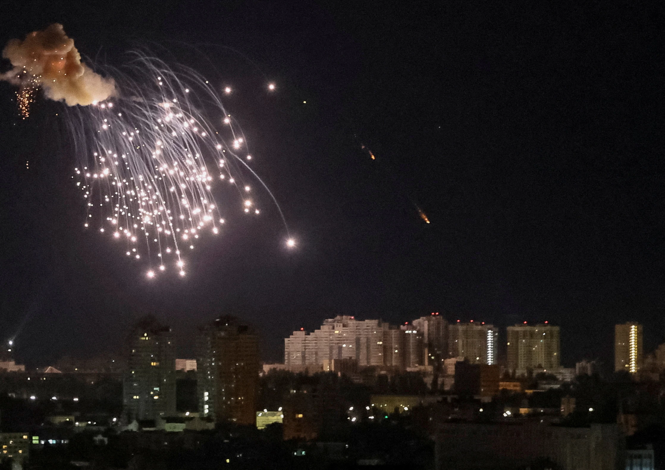 Russia and Ukraine launch overnight drone attacks
