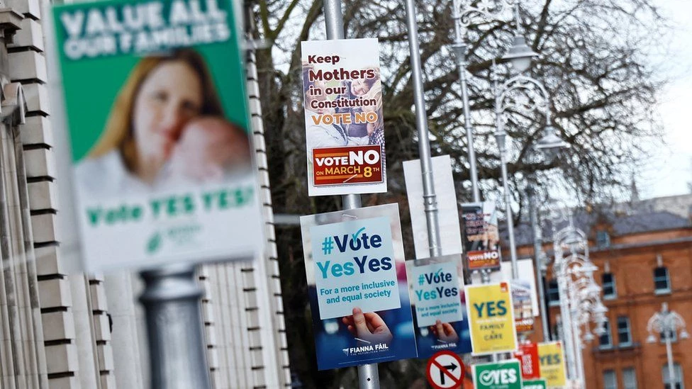 Ireland votes to update constitution on women, family