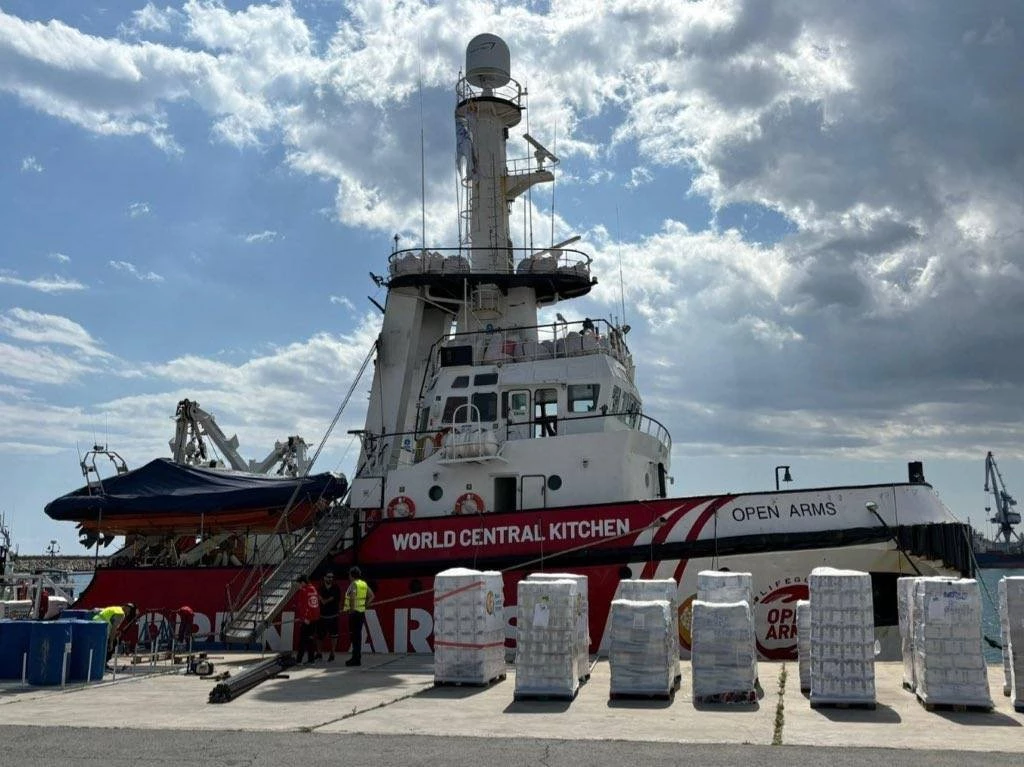 First vessel with aid for Gaza leaves Cyprus port: NGO