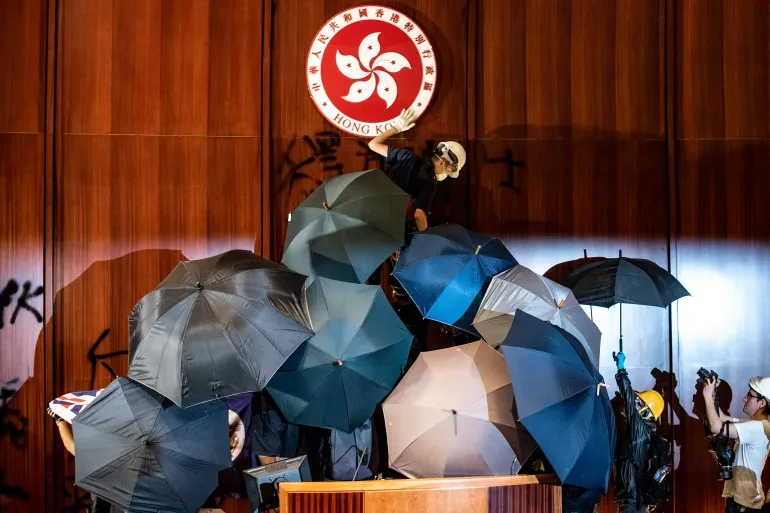 Hong Kong jails 12 over 2019 legislature storming