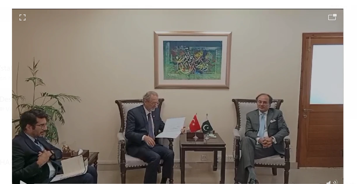 Turkish Ambassador calls on Finance Minister Aurangzeb