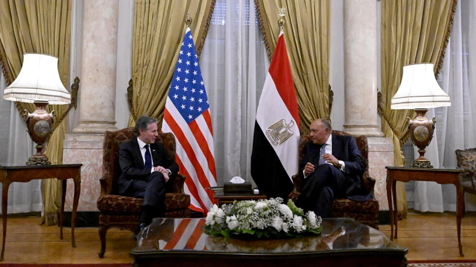 Egypt hosts Arab talks with Blinken on steps to end Gaza war