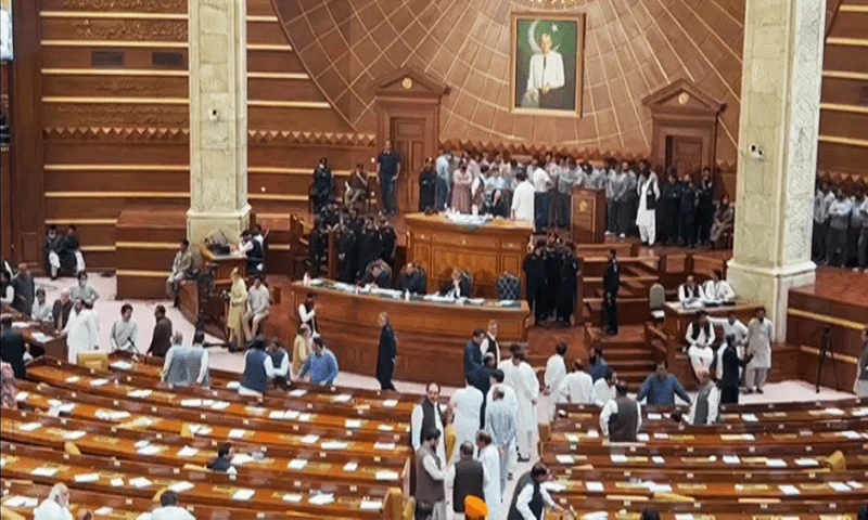 Opposition in Punjab Assembly fumes after Imran Khan labelled 'a traitor'