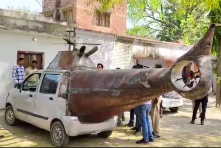 Indian police intervene after brothers turn car into 'helicopter'