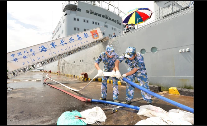 China ships glacier water to climate-threatened Maldives
