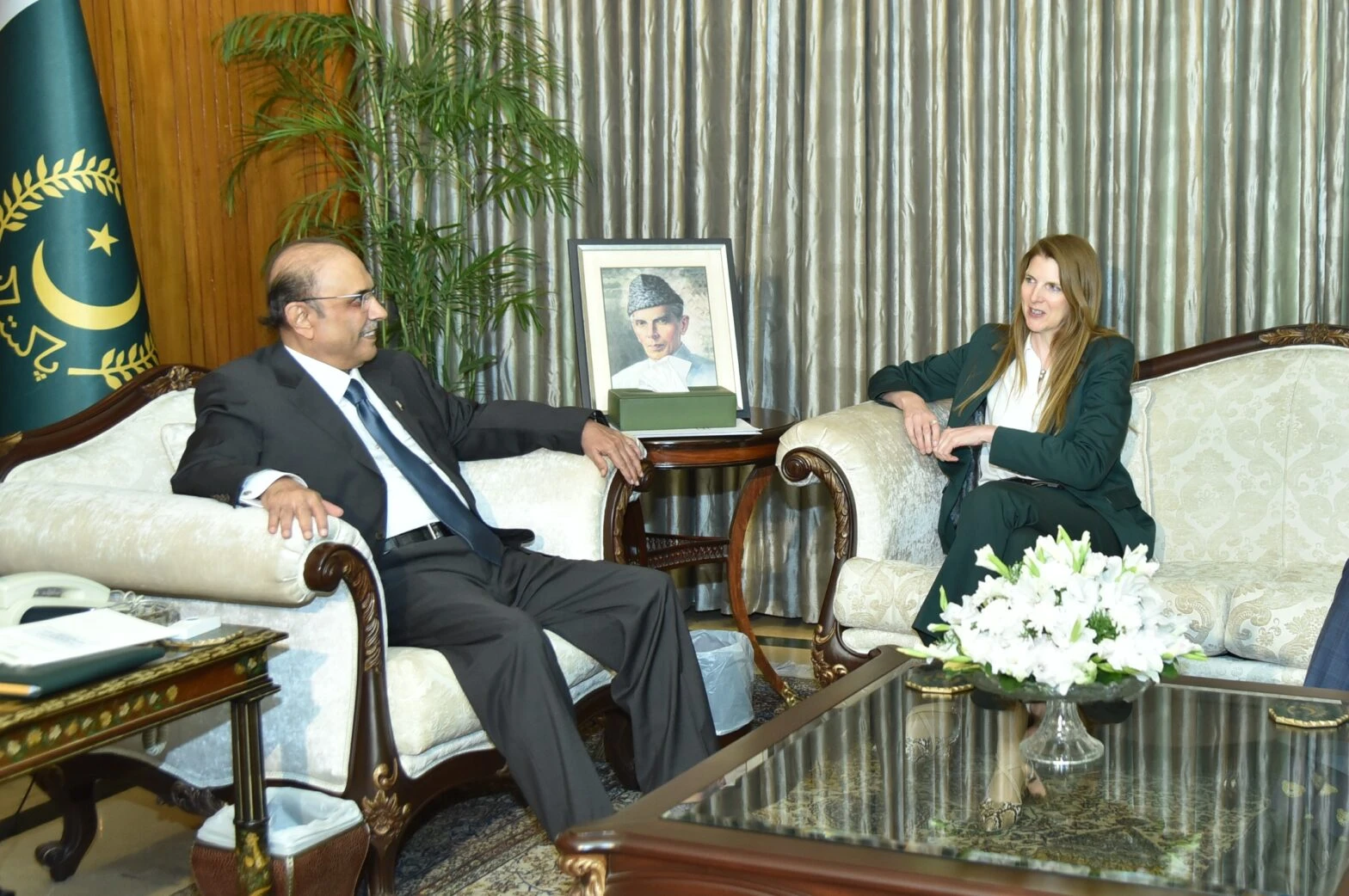 President wants further boost in bilateral cooperation with UK