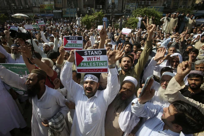 Dozens of pro-Palestinian protesters arrested in Pakistan