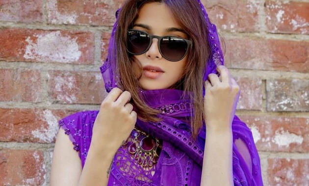 Sonya Hussyn's fashion game introduces vibrant hues and diamante embellishments