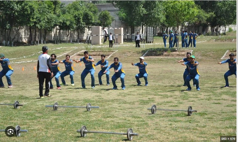National cricket team members term their training at Kakul a great experience