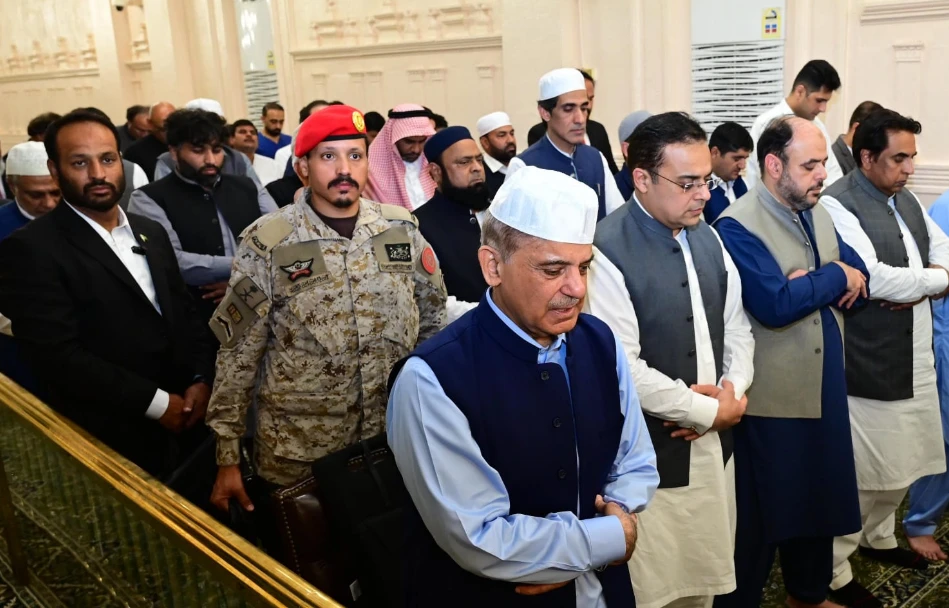 PM Shehbaz on a three-day visit to Saudi Arabia