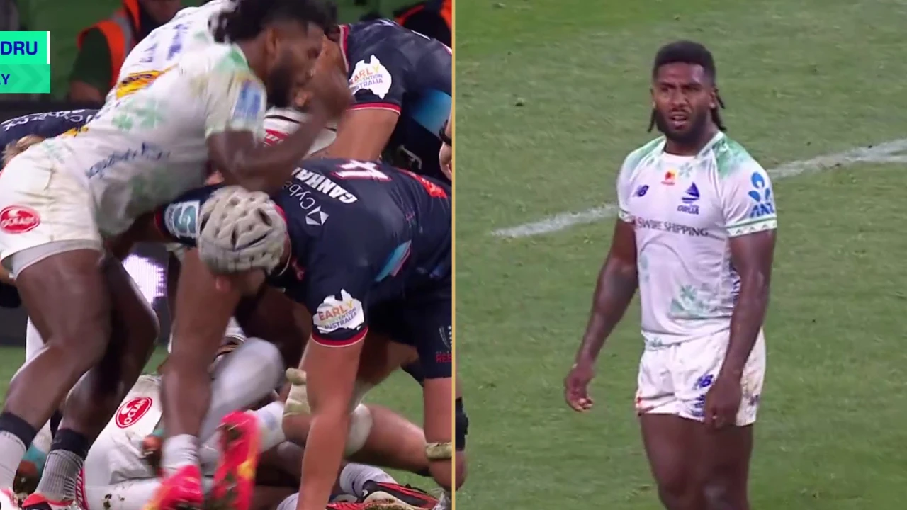 Drua's Lomani gets six-week ban for elbowing opponent's head
