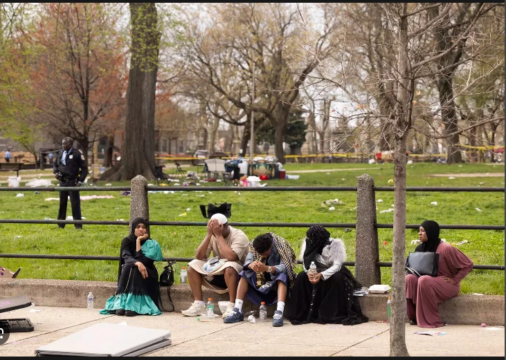 Three wounded in shooting at Eid event in US