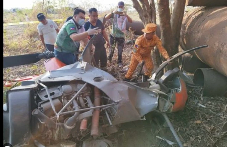 Two pilots dead after Philippine helicopter crash