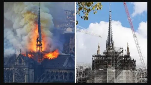 Five years after fire, Notre-Dame rises from ashes