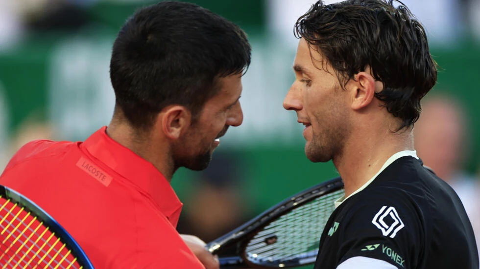 Ruud ends Djokovic jinx in Monte Carlo to set up Tsitsipas title clash