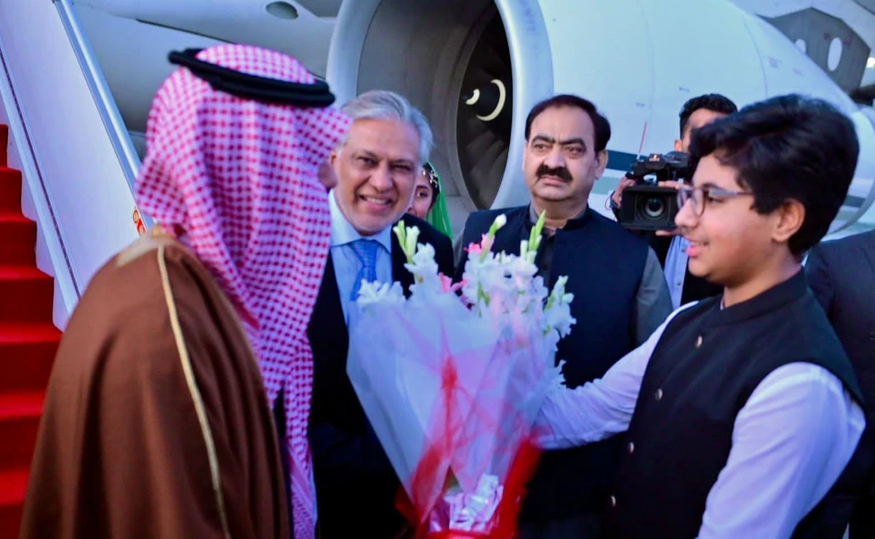 Saudi delegation lands in Pakistan on two-day visit