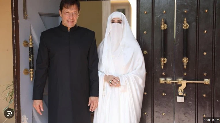 Bushra Bibi meets Imran Khan at Adiala Jail