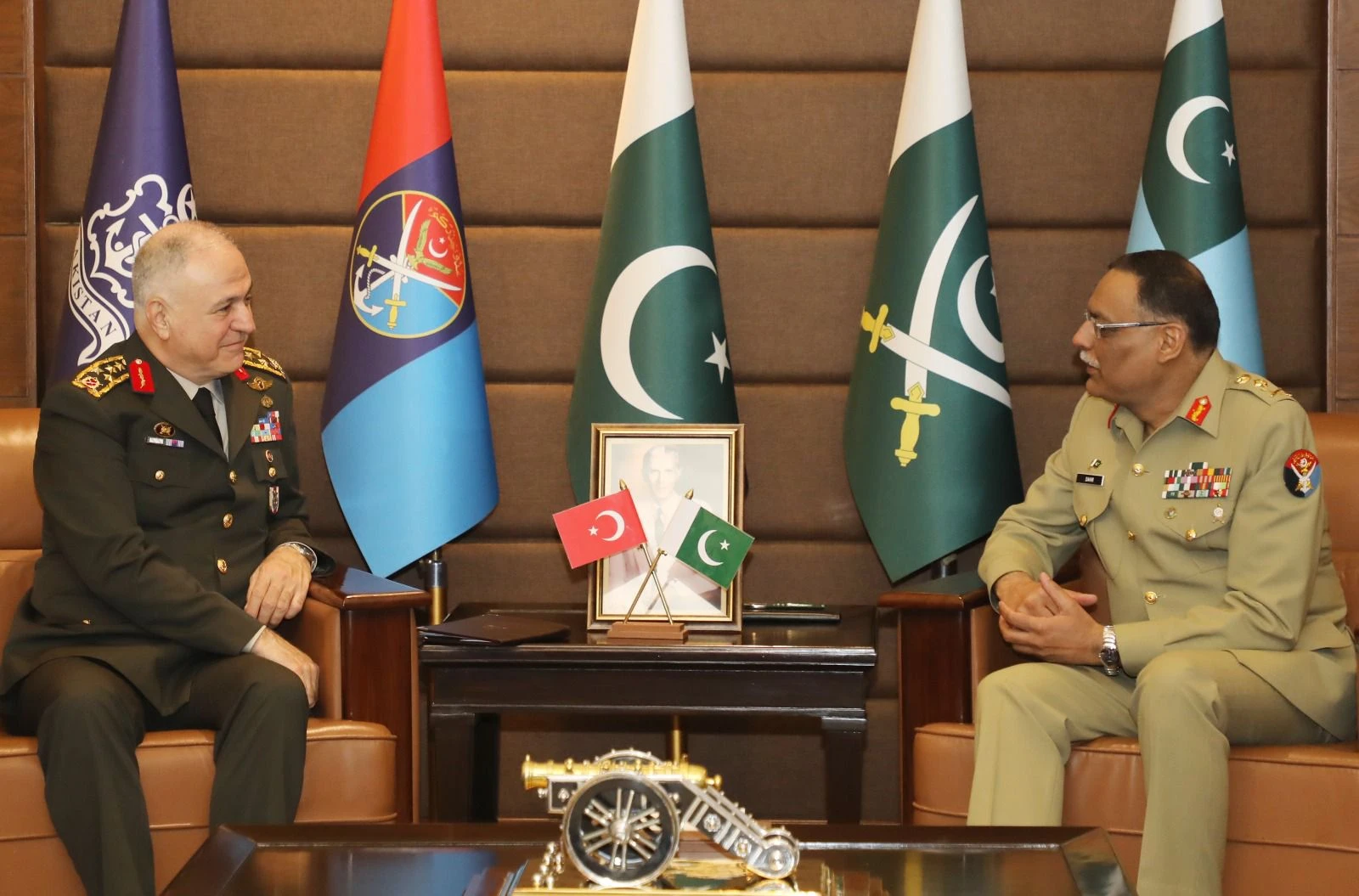 Chief of the Turkish General Staff General Metin Gürak calls on CJCSC