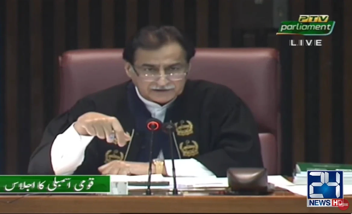 NA speaker fumes over absence of ministers in session