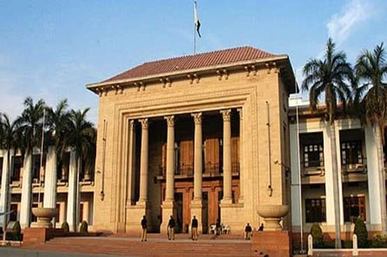 Opposition stage protest in front of Punjab assembly