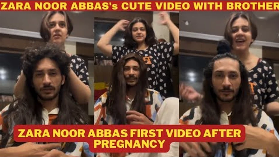 Watch video: Zara gives ‘cool hairdo’ to brother Ahmed