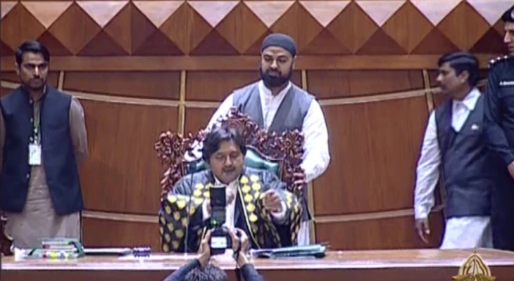 PA Speaker suspends memberships of treasury MPAs elected on SIC reserved seats