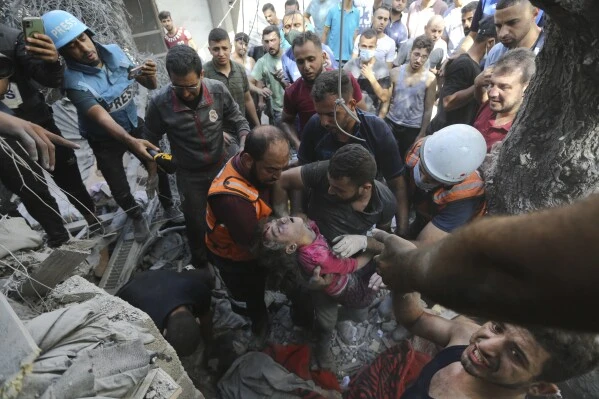 UN says women and children at least 56% of Gaza war dead